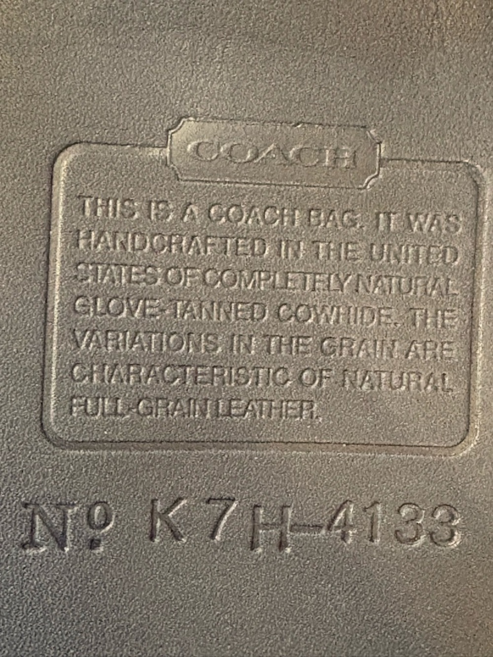 1997 Coach Waverly Satchel 4133 • Midnight Navy • USA Vintage - Picture 12 of 16